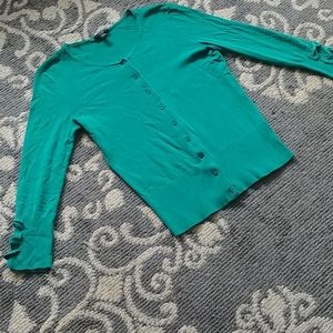 JACOB ¾ SLEAVE CARDIGAN SMALL